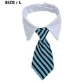 thumbnail image 2 of Pajarita para perros pequeños, corbata de cuello derecho ajustable hecha a mano para perros y gatos, 2 of 5