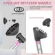 thumbnail image 2 of Universal Diffuser Nozzle for Curling Iron and Hair Dryer Styler Attachment, 2 of 5