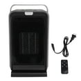 thumbnail image 2 of Calentador Eléctrico Portátil, Calentador De Espacio De Gran Angular De 90 Grados, Temporizador De 1000W, Termostato Incorporado Con Control Remoto Para Dormitorio, 2 of 7