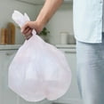 thumbnail image 2 of 5 Rolls Plastic Trash Bags Kitchen Trash Bags Bathroom Garbage Bags for Home, 2 of 8