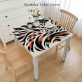 thumbnail image 2 of HAOXIT Animal Print Table Cover Jungle Theme Party Supplies Zoo Print , and Table Covers for Animal Theme Baby Showers Birthday Party Decor White, 2 of 7