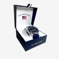 thumbnail image 2 of U.S. Polo ASSN. Men's Dual Display Analog and Digital Watch with Silicone Strap, Blue, 2 of 7