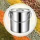 thumbnail image 4 of Cubo de acero inoxidable resistente, balde de acero inoxidable, cubo para sopa para la cocina 20 litros, 4 of 6