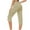 B81 Beige womens capris for summer clearance under $5, variant on Women Capris Under $5! Cagogo Women Summer Capri Pants with Pockets Dressy Casual Stretch Trendy Capris Pants Loose Fit PullElastic Waist Soft Cropped Pants
