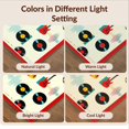 thumbnail image 7 of Design&I 3'x5' Ultra Soft Throw Mat, Record Music Guitar Sound Wave Musical Instrument Cd Disc Shape None Fluffy Washable Easy Care Indoor rug for Bedside Hallway, 7 of 7