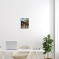 thumbnail image 2 of Stupell Rustic Wildlife Deer Painting Animals & Insects Painting Gray Framed Art Print Wall Art, 2 of 7