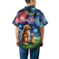 thumbnail image 5 of Happy New Year Golden Retriever Family Cheer Winter Midnight Firework Hawaiian Shirt Breathable Summer Unisex Merch Goldens Dog Lover Gifts Idea - 02025, 5 of 6