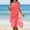 Watermelon Red, variant on Dolkfu Mid-Length Womens Summer&Fall Dresses Refined Sleeveless Black Crew Neck Bodycon Dresses Slim Chiffon Retro Vintage Solid Dresses Black,L