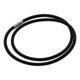 thumbnail image 1 of 2x Collar de Goma Negro Collar Sin Colgante con Cierre de Latón para Mujeres Hombres Niños 2 piezas, 1 of 8