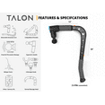 thumbnail image 3 of Brazyn TALON Massage System - Full-Body Electric Percussion Massage Gun / Massage Cane System for Neck and Back Pain Relief, 3 of 7