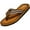 Camel/Brown, variant on NORTY Men's Sandals for Beach, Casual, Outdoor & Indoor Flip Flop Thong Shoe