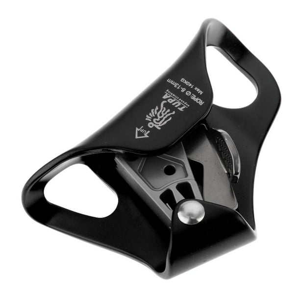 Ascensor de Pecho para escalada en roca Macarena equipo de rappel de seguridad con cuerda de 8-13 mm negro