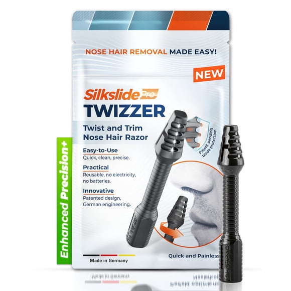 Recortador de pelo para nariz y orejas Silkslide TWIZZER Twizer Twist and Trim