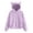 Purple, variant on Shadoumai Sherpa Hoodie for Girls Cat Ears Fuzzy Warm Pullover Sweatshirt Kids Fashion Casual Loose Sweater with Pockets