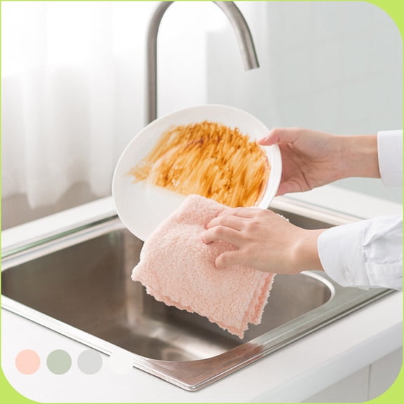 FUTUREORYY Kitchen Hand Towels Assorted Colors Gentle on Kitchenware Strong Absorption 4Pcs