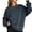 #5653-DARKBLUE, variant on TEMOFON Sweatshirt for Women Fleece Lined Womens Sweatshirt Crewneck Long Sleeve Pullover Loose Fit Contrast Stitch Casual Fall Winter Top Navy L