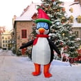 thumbnail image 2 of YUEUHA Cute and Playful Inflatable Suit, Adult Inflatable Christmas Outfit, Battery Operated Inflatable Penguin Set, for Christmas Party and Birthday Party, 2 of 5