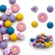 thumbnail image 4 of Daisy Silicone Beads Peach White Daisy Flowers Shape Loose Bead, 4 of 5