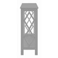 thumbnail image 4 of Pemberly Row Contemporary Console Table in Gray Wood Finish, 4 of 6