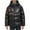 Black, variant on Mens Puffer Coat with Hood Zip Up Packable Quilted Jacket Winter Down Overcoat Warm Parka Jackets