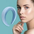 thumbnail image 2 of Unique Bargains 1 Pc Simple Pure Color Headbands for Women Sky Blue, 2 of 6