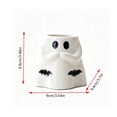 thumbnail image 3 of DefiDgd Cute Ghost Shaped Ceramic Succulent Planter Pot,Small Plant Flower Container for Halloween Indoor Tabletop Bedroom Living Room Balcony Farmhouse Home Decor(C), 3 of 7