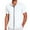 C15/White, variant on Rggeeun Mens Shirts Male Casual Lapel Short Sleeve Zipper Summer Beach Shirt Light Elastic Shirt Solid Color Leisure Tops