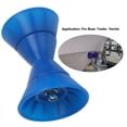 thumbnail image 4 of Rouleau de Bateau 4 Pouces, Support Stable Anti-Âge Rouleaux de Remorque Bleus avec Arbre 1/2 Po pour Yachts, 4 of 7