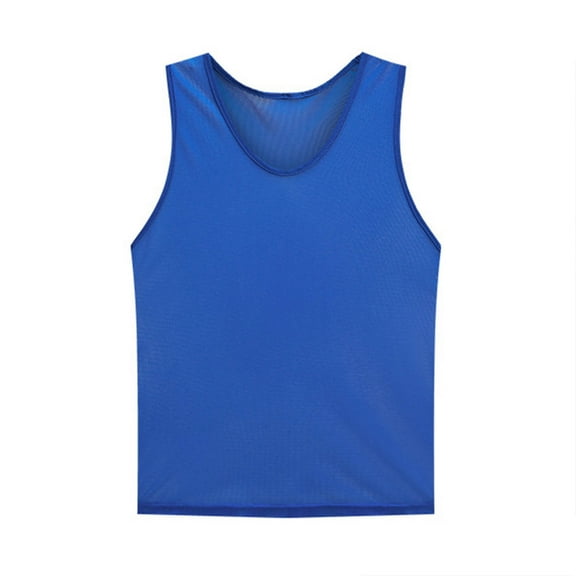Boys Essential Tops T Shirts Boys Summer Clothes Children Sleeveless Solid Vest Tops Casual Popularity Side Wide Fork Fitness Sports Garment Loose Vest