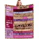 thumbnail image 1 of LHSHID for Wife Birthday for Her Wife Gifts from Husband Romantic Weeding Gift for Women to My Wife Flannel Throw Blankets for Valentines Mothers Day, 1 of 8