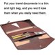 thumbnail image 3 of Porta pasaportes, billetera de viaje, funda para pasaporte multiusos con bloqueo RFID, 3 of 5