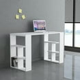 thumbnail image 2 of Ada Home Décor Dania 3 Tier Desk, White, 2 of 3