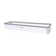 thumbnail image 3 of Estante de pared para cocina, estantes flotantes para montar en la pared, superficie lisa, sin perforaciones, estante de almacenamiento grande sobre gris mayimx estante de pared, 3 of 9
