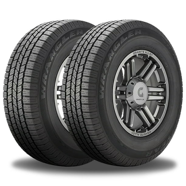 Pair of 2 Goodyear Wrangler SR-A 265/60R18 109T Highway All-Season  SUV/CUV/Truck Tires 