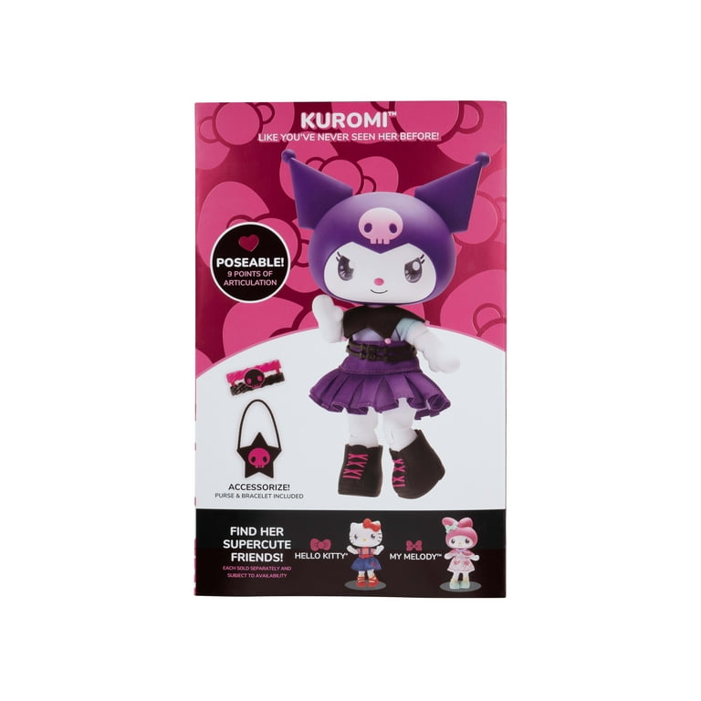 Hello Kitty and Friends - Premier 8 inch Kuromi Articulated Figure