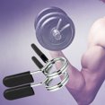 thumbnail image 3 of 2Pcs Fitness Dumbbell Spring Buckle Metal Barbell Clips Lock Collar Buckle for Gym Sports, 3 of 8