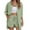 Army Green, variant on Button up Shirts Women Sets, Vacation Outfits for Woman, 2 Piece Outfits, Half Sleeve Shirts Top and Shorts Linen Set with Pockets, Summer Outfits for Lady Outfits for Women Green S