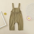 thumbnail image 5 of FAIWAD Unisex Boys Girls Jumpsuit Loose Sleeveless Adjustable Strap Rompers Summer Baggy Jumpsuit with Bib, 5 of 6