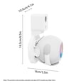 thumbnail image 2 of Support Mural pour Haut-Parleur Intelligent Adapté pour HomePod Mini Support Audio avec Gestion du Cordon d'Alimentation Accessoires Audio Maison Intelligente, 2 of 7
