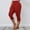 #250421A478 Red, variant on Aloohaidyvio Plus Size Capri Leggings for Women High Waisted Capri Leggings for Women Tummy Control Yoga Pants Women