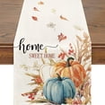 thumbnail image 1 of GHSDFBB Thanksgiving Fall Table Runner 48 Inches Long Pumpkin Harvest,Autumn Kitchen Dining Table Decoration for Home Party Decor 13x48 Inch, 1 of 7