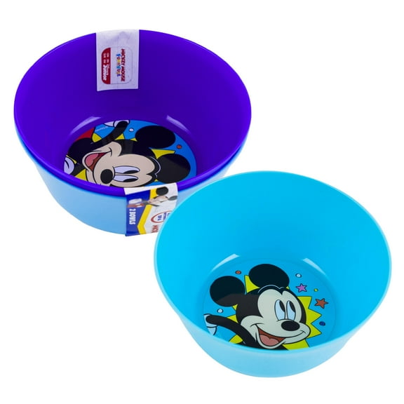 Mickey Mouse 2pk Bowl, 2 assorted