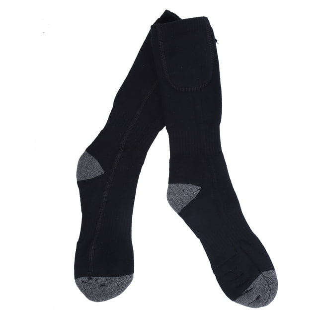 Calcetines calentadores de pies, calcetines eléctricos unisex con calefacción, calcetines eléctricos recargables, calcetines térmicos, máxima comodidad
