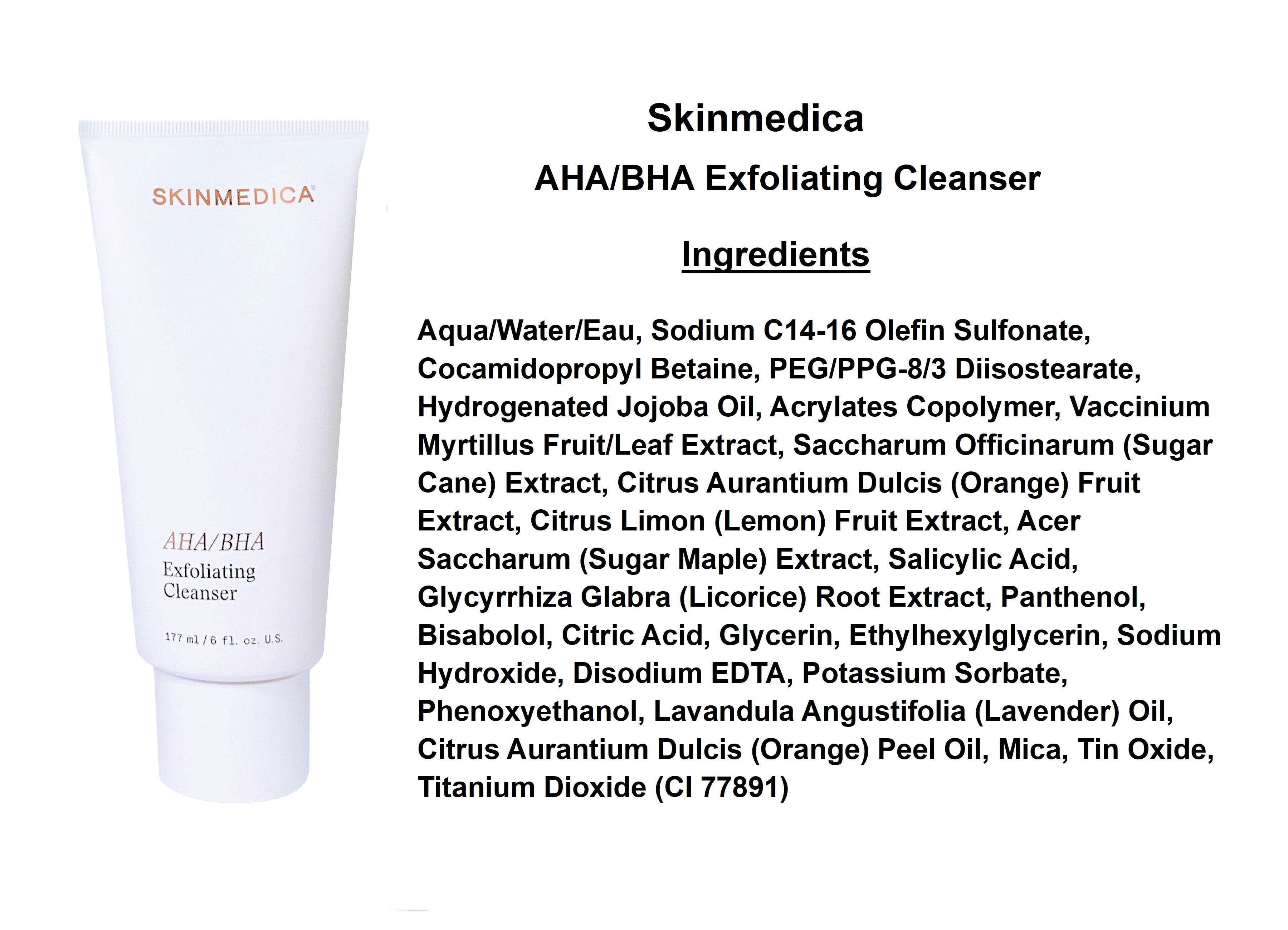 SkinMedica AHA/BHA Exfoliating Cleanser 6.0 fl oz (177ml)