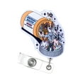 thumbnail image 1 of Innovation Badge Reel for Everyday Use with Clip Closure Ideal for and Students, 1 of 4