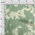 thumbnail image 2 of oneOone Cotton Cambric Dusty Teal Green Fabric Abstract-Smoke Stripe Dress Material Fabric Print Fabric By The Yard 42 Inch Wide, 2 of 5