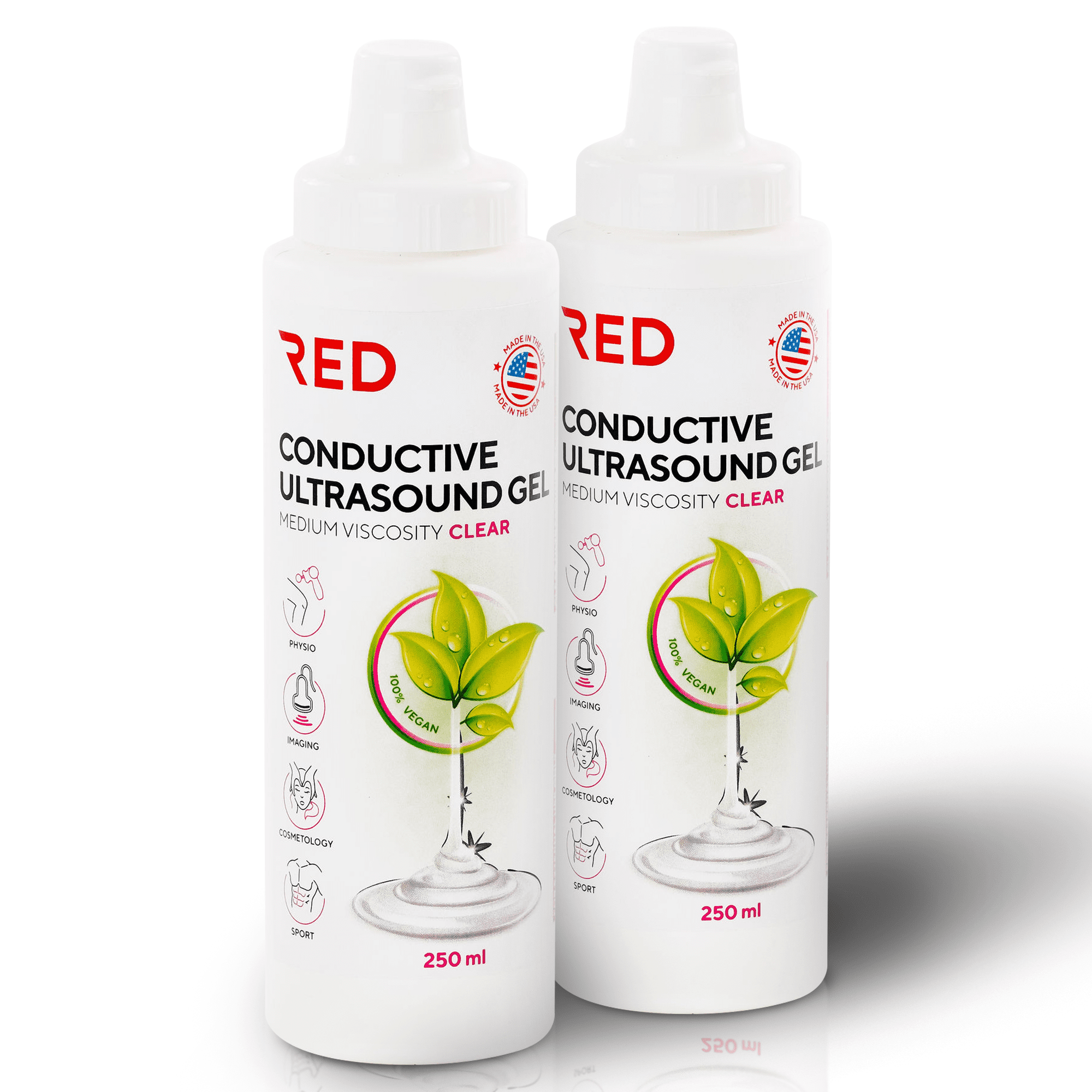 Conductive Gel Clear for Face Microcurrent, NuFace, ABS Stimulator