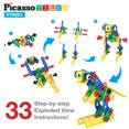 thumbnail image 4 of Kit de construcción PicassoTiles PTN201 con taladro eléctrico para niños de 3 años o más, 4 of 9