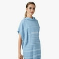 thumbnail image 4 of maytalsoy Surf Poncho Towel Lightweight And Soft Turkish Cotton Cloak Beach Turkish Cotton Cloak Towel Sauna blue, 4 of 6