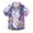Cartoon Unicorn Moon Corn, variant on Dailycode Small Short Sleeve Button Down Shirts Shark with Hat and Sunglasses Casual Shirt 3-10 Years